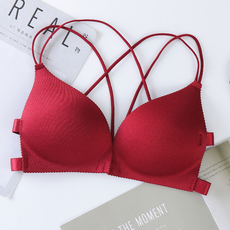 Pack of 2 New Seamless Front Closure Light Padded Beauty Back Padded Bra K162
