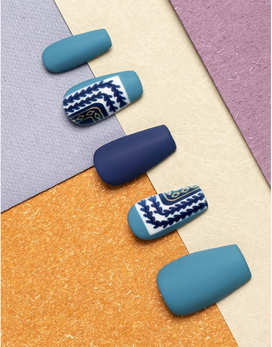 GDL Nail Art-Indigo Elegance (10000679)