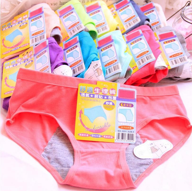 Flourish Pack Of 3 - Seamless Mid Waist Anti-Leak Menstrual Period, Leak-Proof Panties