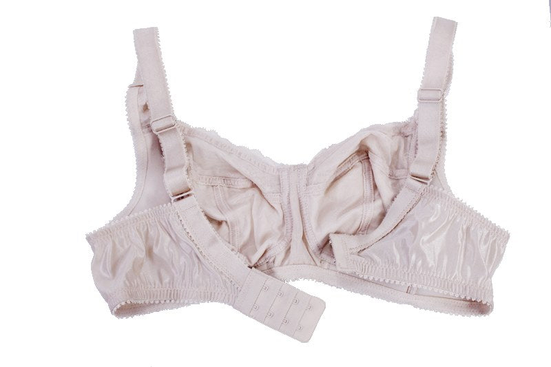 Flourish Exclusive Total Support Cotton Rich Embroidererd Bra Skin - 230496