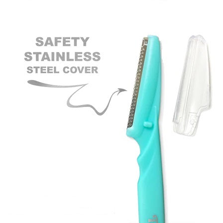 3 Pcs Tinkle Eyebrow Razor , Eyebrow Face Hair Removal & Shapper