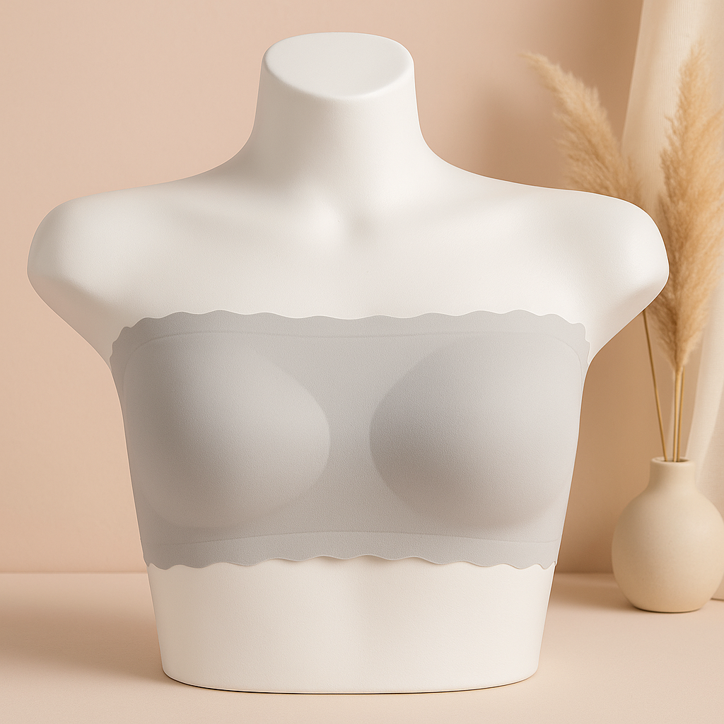 Flourish Strapless Bandeau Bra β Wireless, Padded & Seamless Tube Top S436