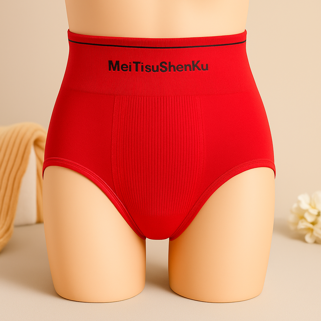 New High Quality Women High Waist Seamless Panties Flat Belly Reducing Panty Hip Lift Tummy Control Underwear Comfort Briefs Underpants MT01