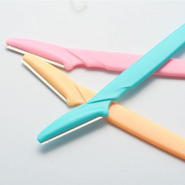 3 Pcs Tinkle Eyebrow Razor , Eyebrow Face Hair Removal & Shapper