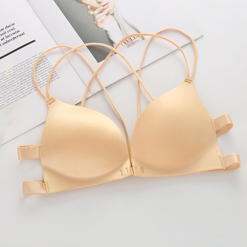 Pack of 2 New Seamless Front Closure Light Padded Beauty Back Padded Bra K162