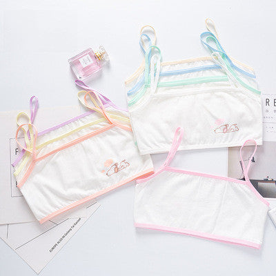 Free Flourish 1 Pc New Fashion Teenage Training Bra Multi Print Bras For Girls (8-16) Years