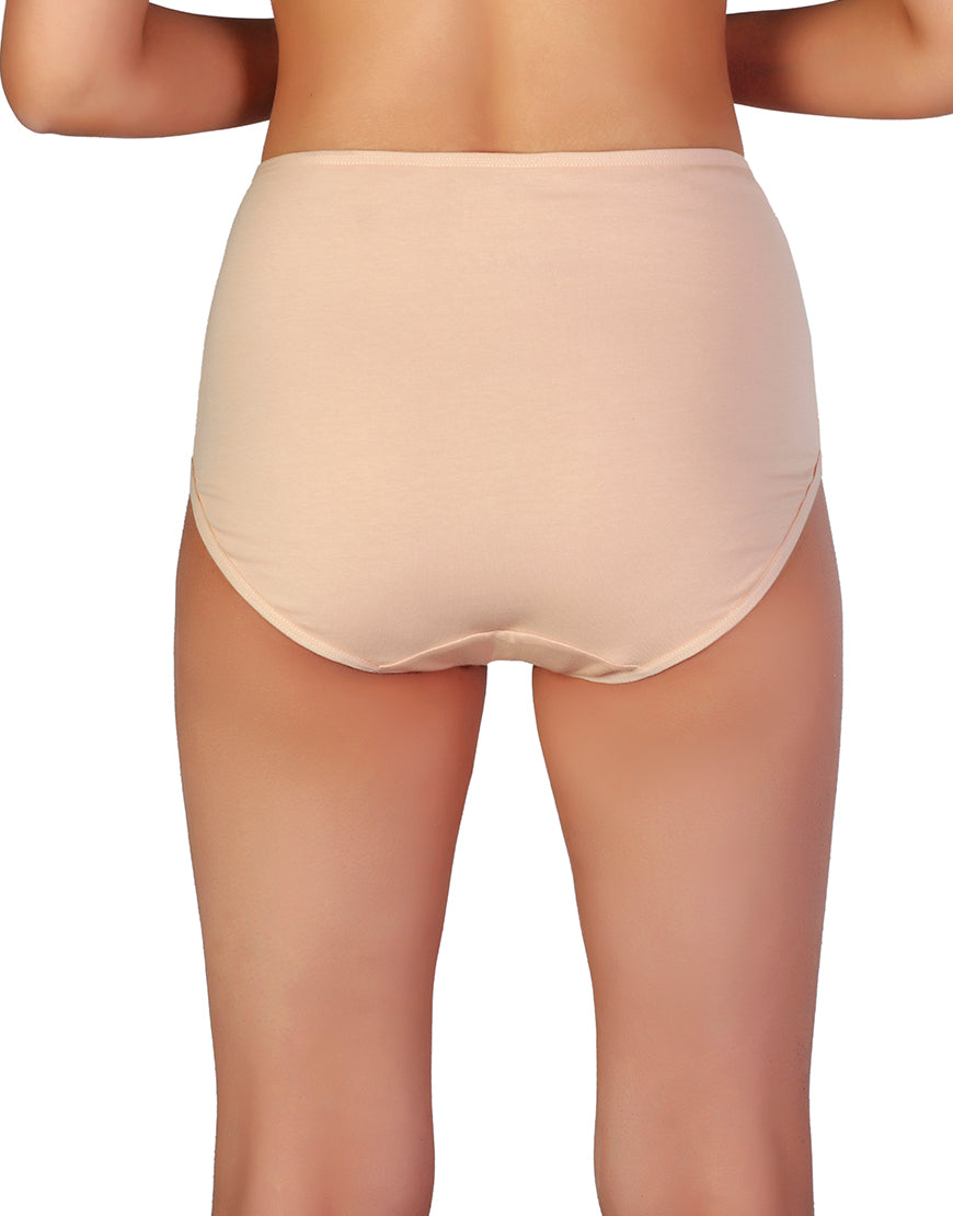 SUPPER SOFT HIGH WAISTED COTTON PANTY-SKIN