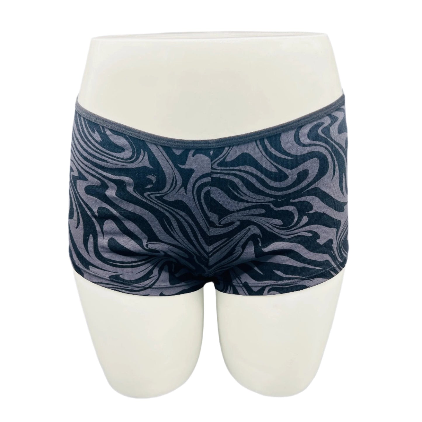 SUPER SOFT BOY SHORTS COTTON BRIEF-ZEBRA