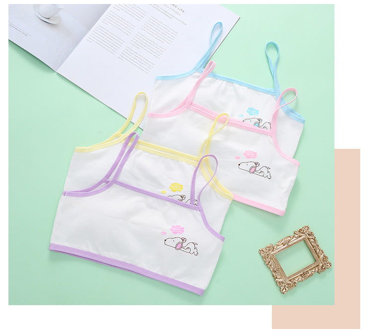 Free Flourish 1 Pc New Fashion Teenage Training Bra Multi Print Bras For Girls (8-16) Years