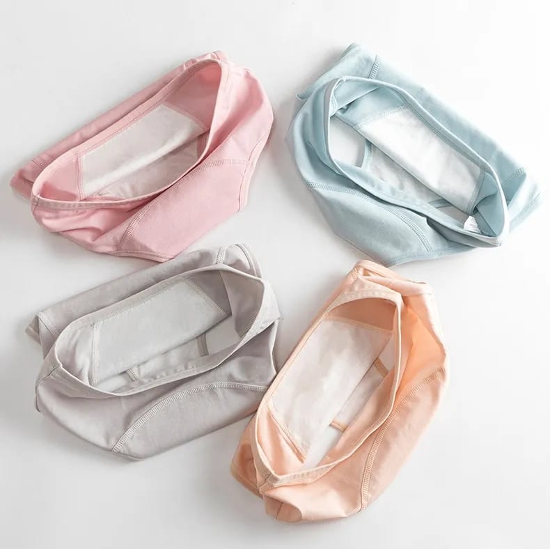 Flourish Pack Pack of 3 Low Waist High Quality Leak Proof Periods Panties