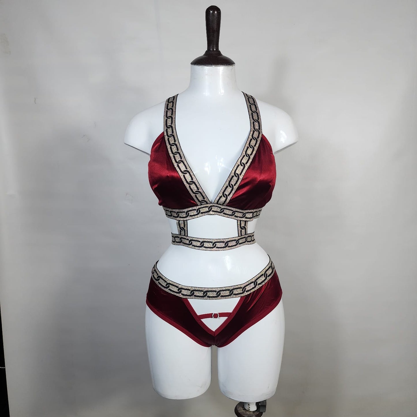Flourish New High Quality Pure Silk bikini Style Padded Bra & Panty Set 2003