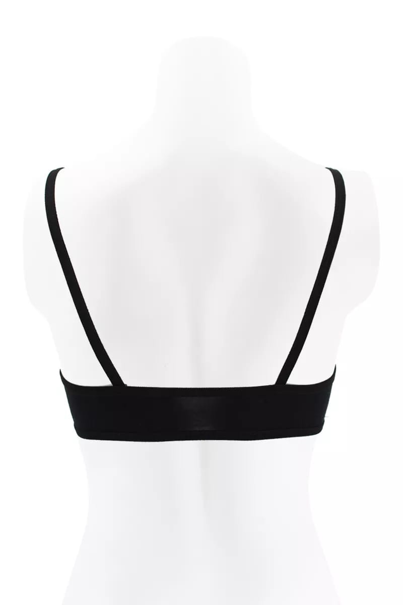Pack Of 3 Cotton Soft Padded Teeange Bra Vest For Girls Steel-Free Bra-c-08