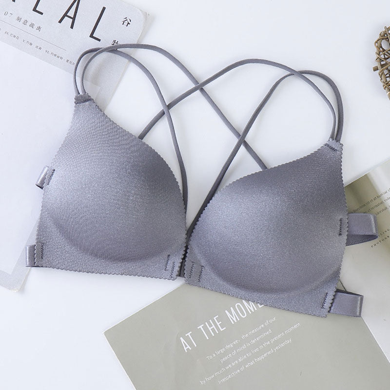 Pack of 2 New Seamless Front Closure Light Padded Beauty Back Padded Bra K162