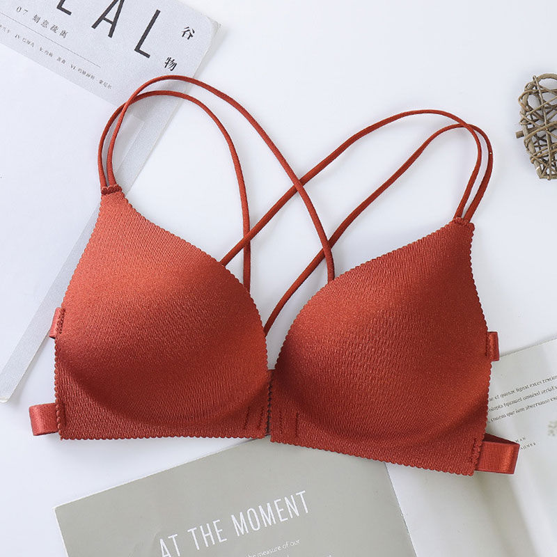 Pack of 2 New Seamless Front Closure Light Padded Beauty Back Padded Bra K162