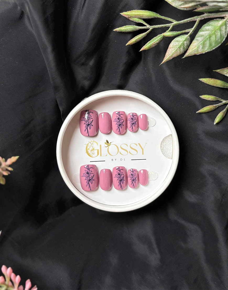 GDL Nail Art-Vintage Bloom