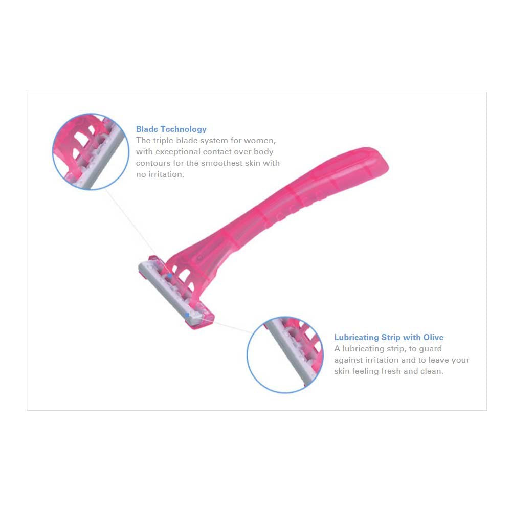 Free Pack of 2 Body Razors Set For Women