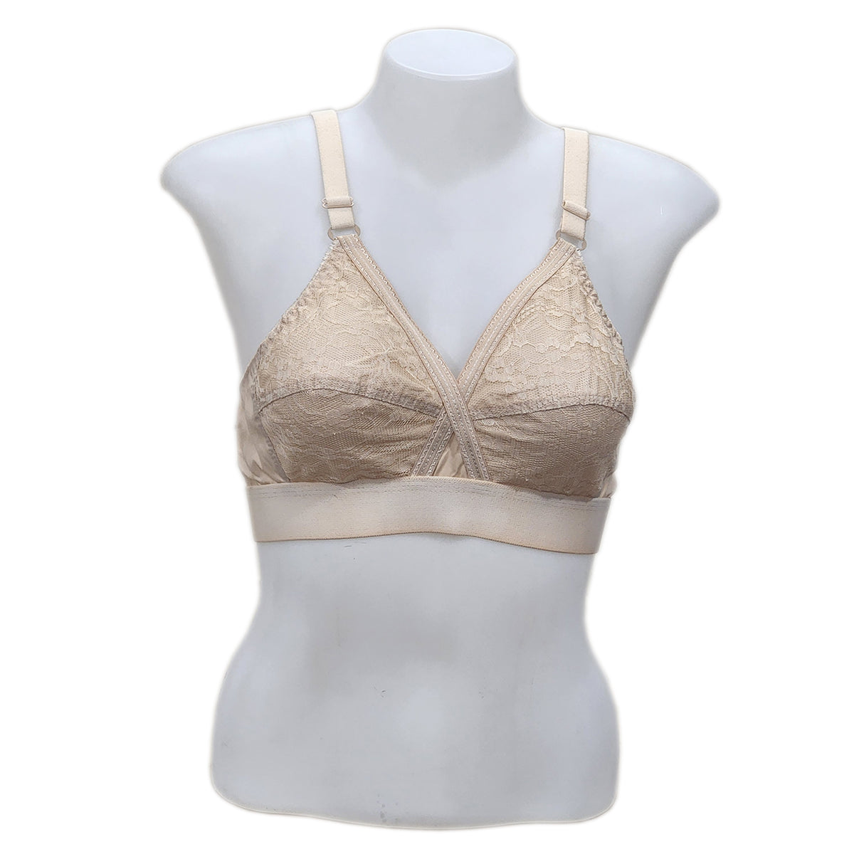 Flourish Pack Of 4 Cross Design Women Ladies Girls Cotton Bra Blouse Brazier