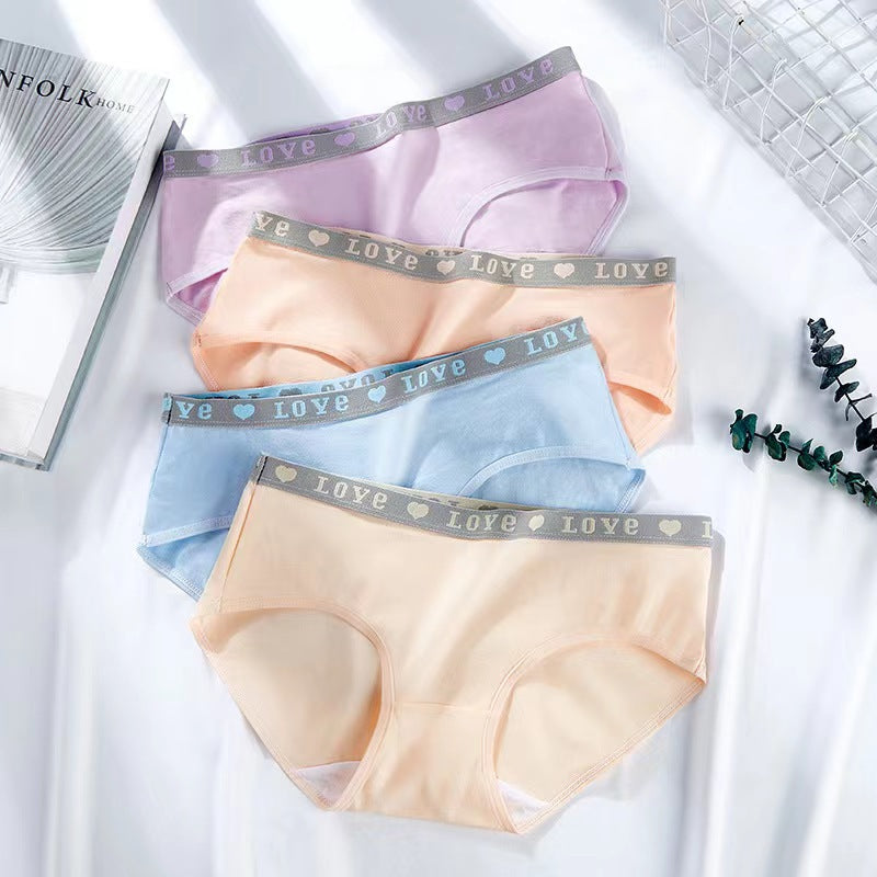 Flourish Plain Love Patti Casual Use Cotton Panties 606