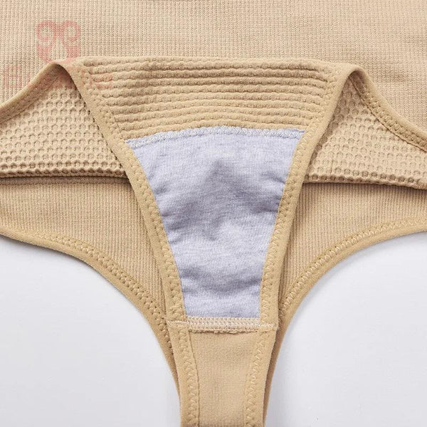 1 pcs Seamless High Waist Belly Control High Absorbing Girdle Tummy Control Body Shaper