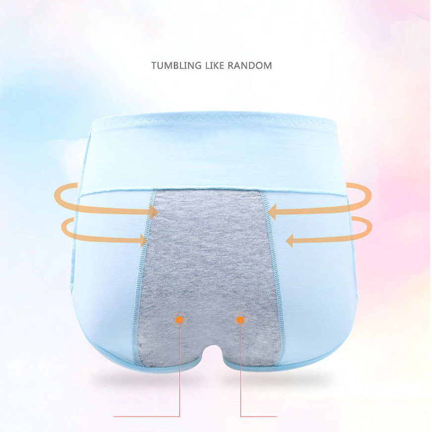 Flourish Pack Of 3 - High Waist Seamless Anti-Leak Menstrual Period Leak-Proof Panties-