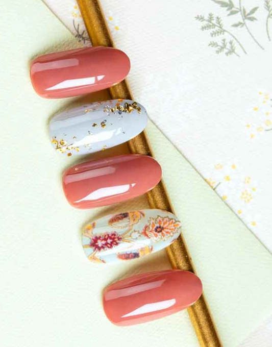 GDL Nail Art-Vintage Floral (10000618)