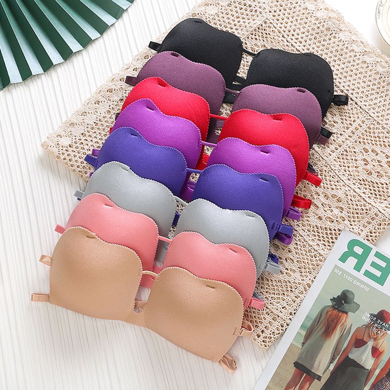 Free 1 Pc Light Padded Cute Strapless With Free Invisible Straps Strapless bra 3D20024  (suitable for small cup size)