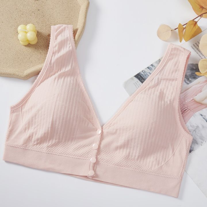 Flourish Front Button Wireless Open Padded Nursing Bra 2213 / 333