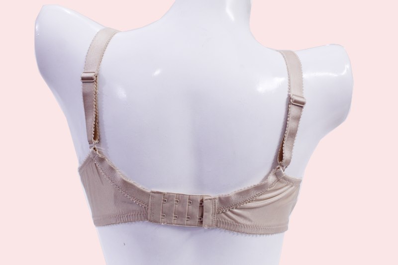 Flourish Exclusive Total Support Cotton Rich Embroidererd Bra Skin - 230496