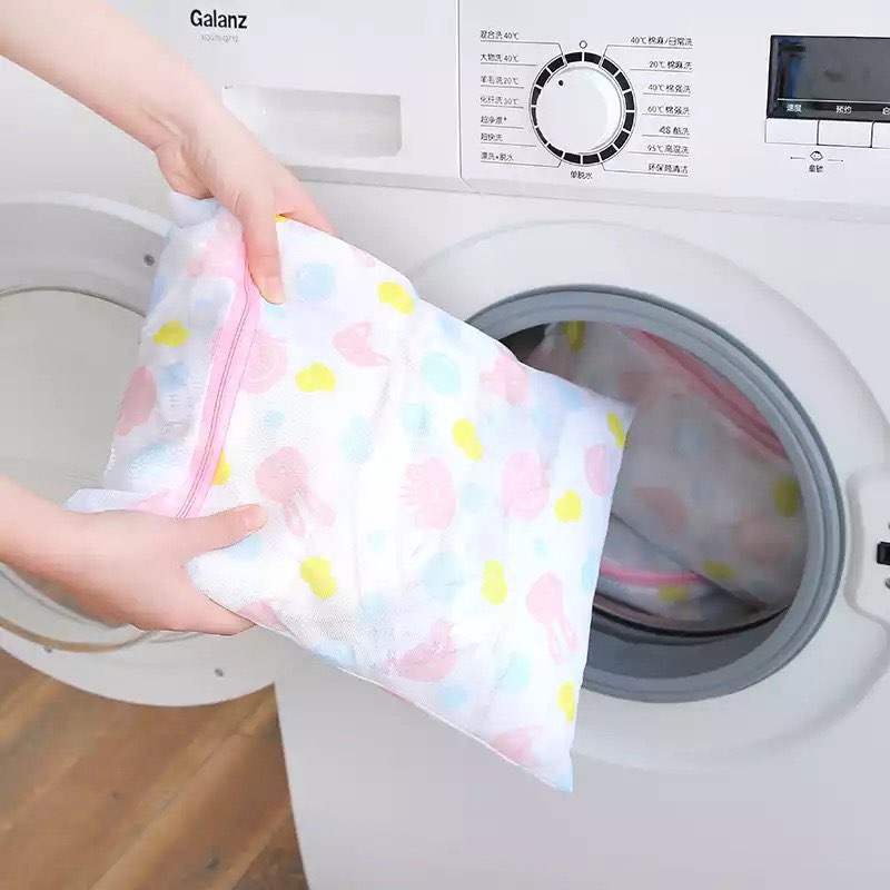 1 pcs Multi-purpose Zippered Mesh Laundry Bags for Blouse, Hosiery, Stocking, Underwear, Bra Lingerie