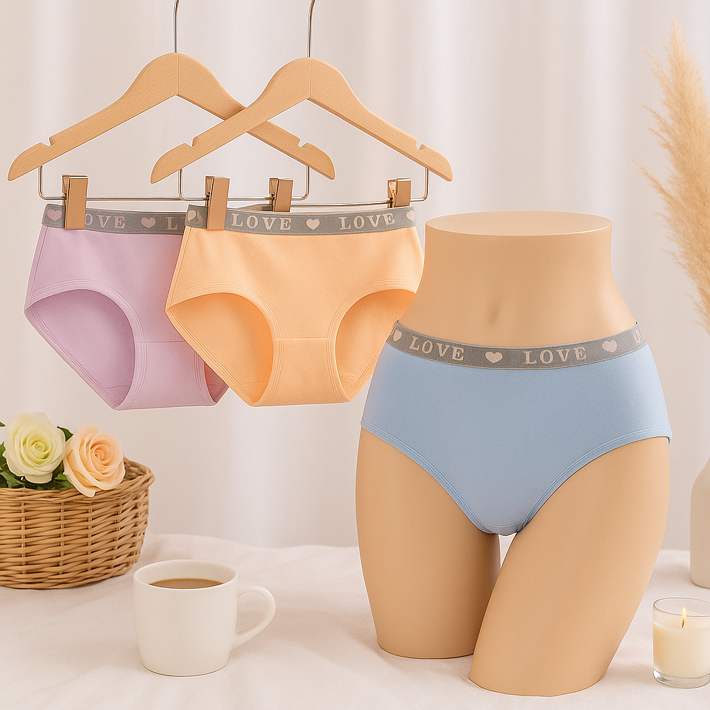 Flourish Plain Love Patti Casual Use Cotton Panties 606