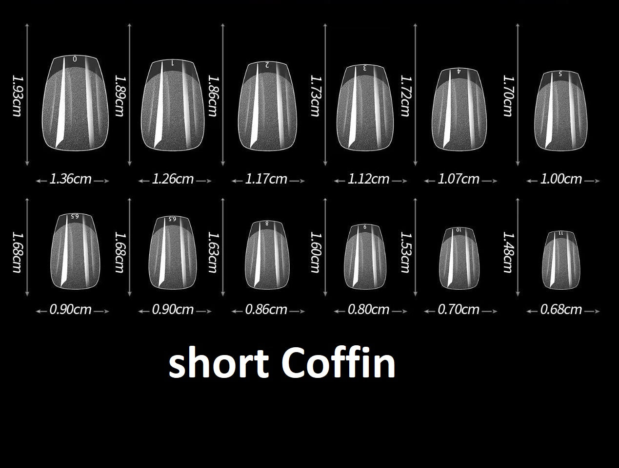 GDL Nail Art-Monochrome Edge ( 10000684)