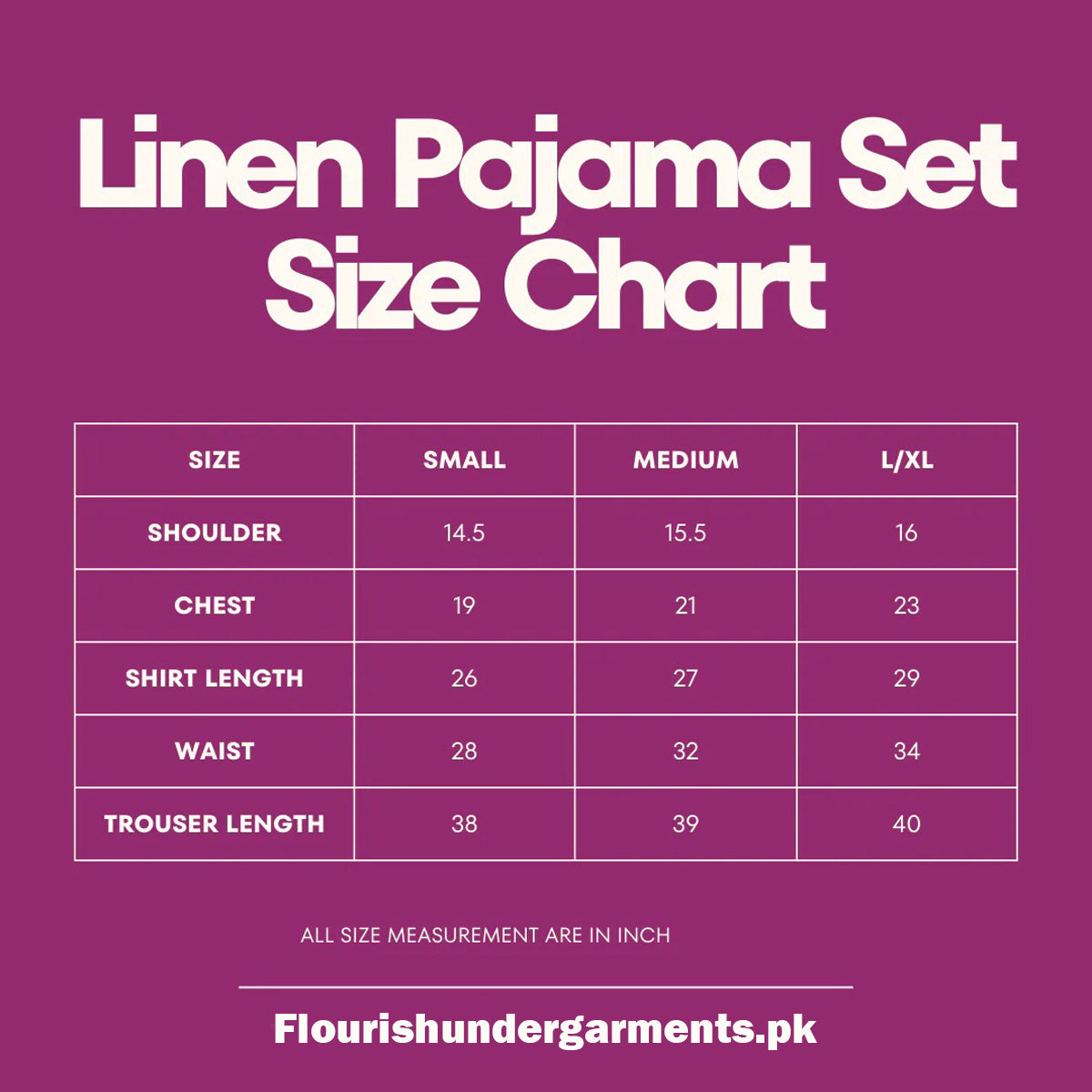 Flourish Summer  Cooling Linen 2-Piece Pajama Set  With Scrunchie