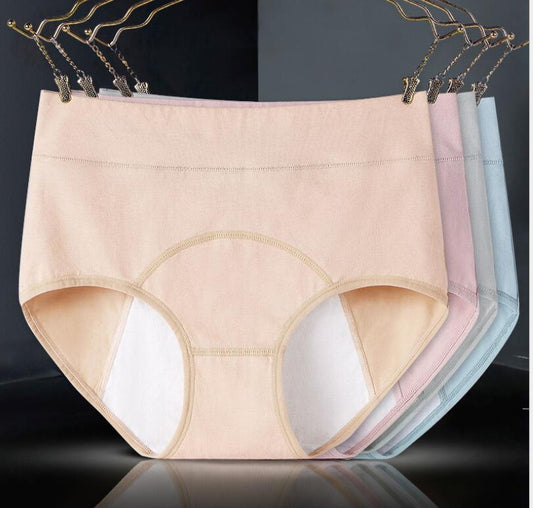 Flourish Pack of 3 High Waist High Quality Leak Proof Periods Panties (Best For heavy Flow)