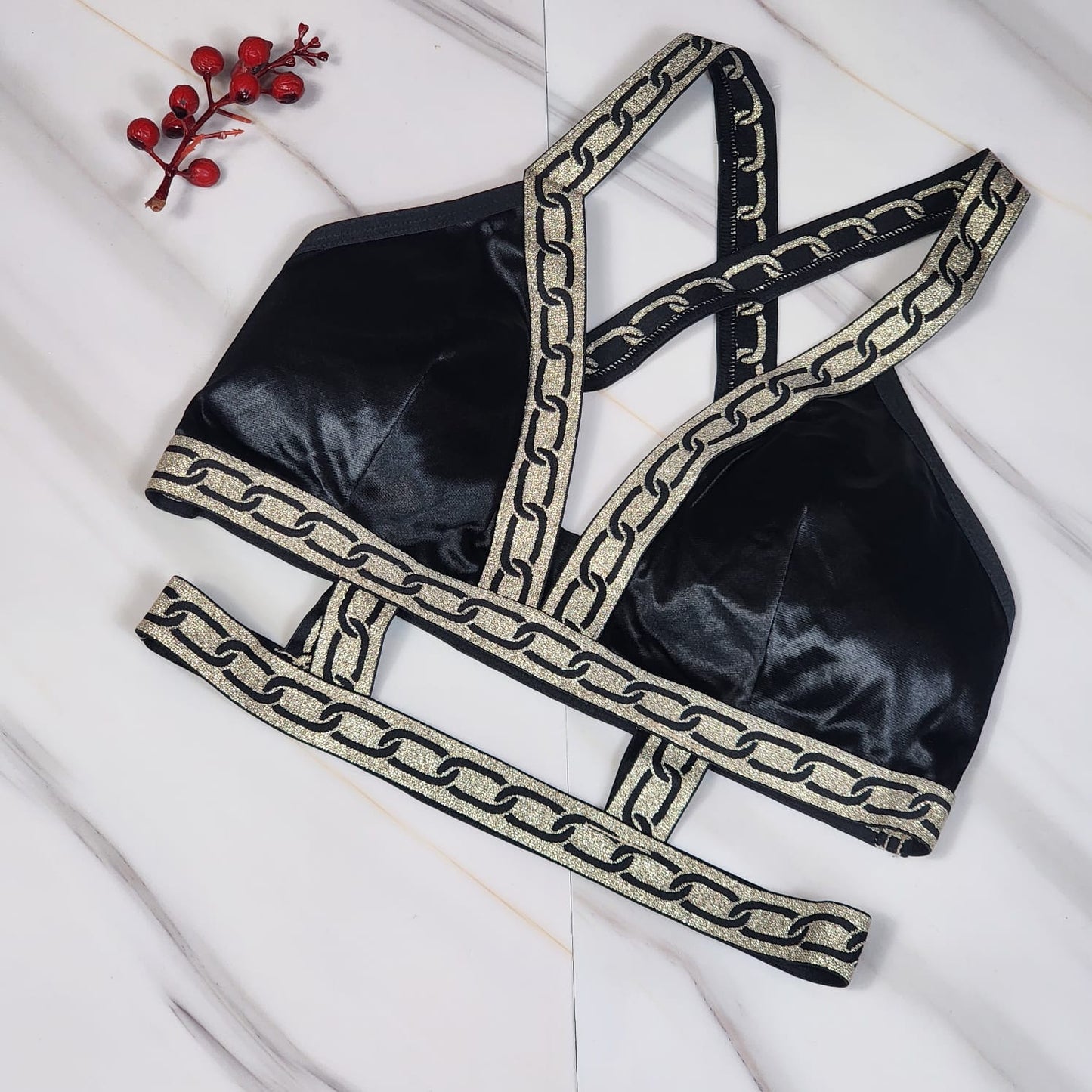 Flourish New High Quality Pure Silk bikini Style Padded Bra & Panty Set 2003