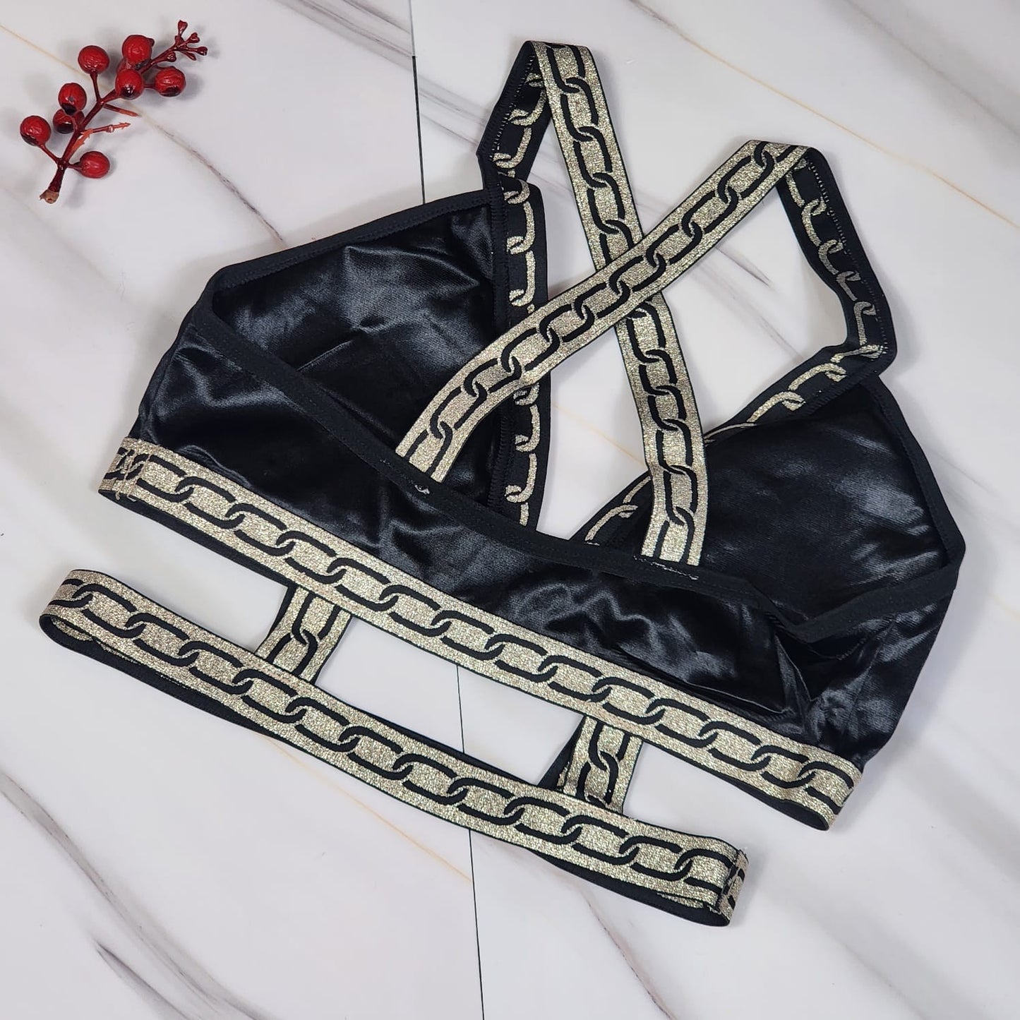 Flourish New High Quality Pure Silk bikini Style Padded Bra & Panty Set 2003