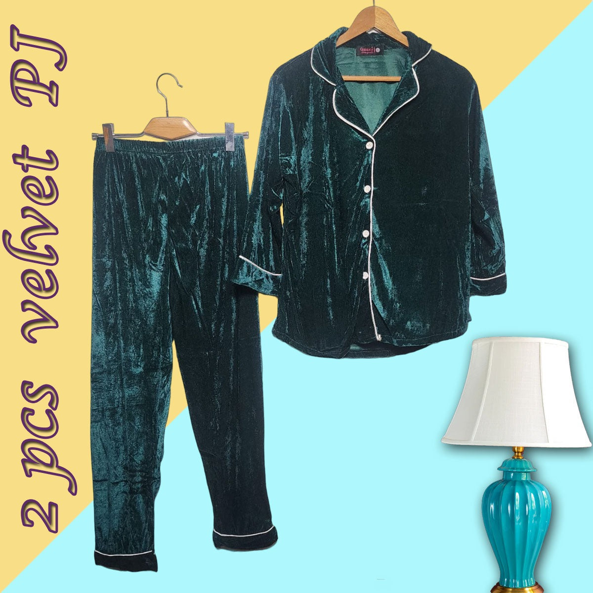 Flourish New High Quality Velvet T-Shirt & Pajama Winter Suit