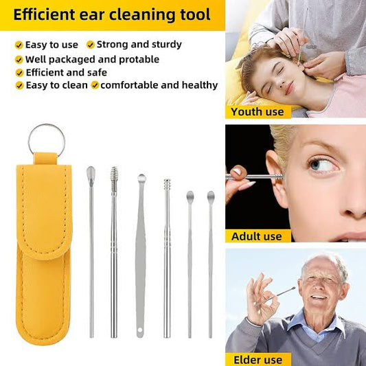 Buy 1 Get 1 Free 6Pcs ear wax cleaner tool