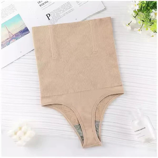 1 pcs Seamless High Waist Belly Control High Absorbing Girdle Tummy Control Body Shaper