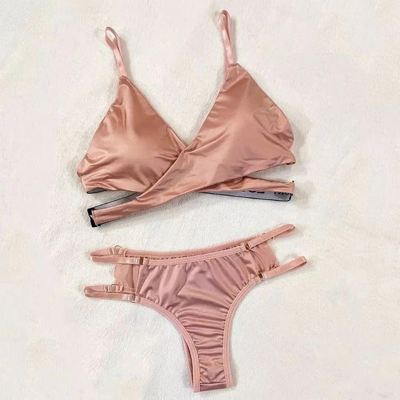 Flourish High Quality Light Padded Sexy Lingerie Set 1144