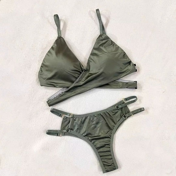 Flourish High Quality Light Padded Sexy Lingerie Set 1144