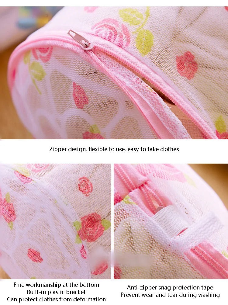 1 pcs Multi-purpose Zippered Mesh Laundry Bags for Blouse, Hosiery, Stocking, Underwear, Bra Lingerie