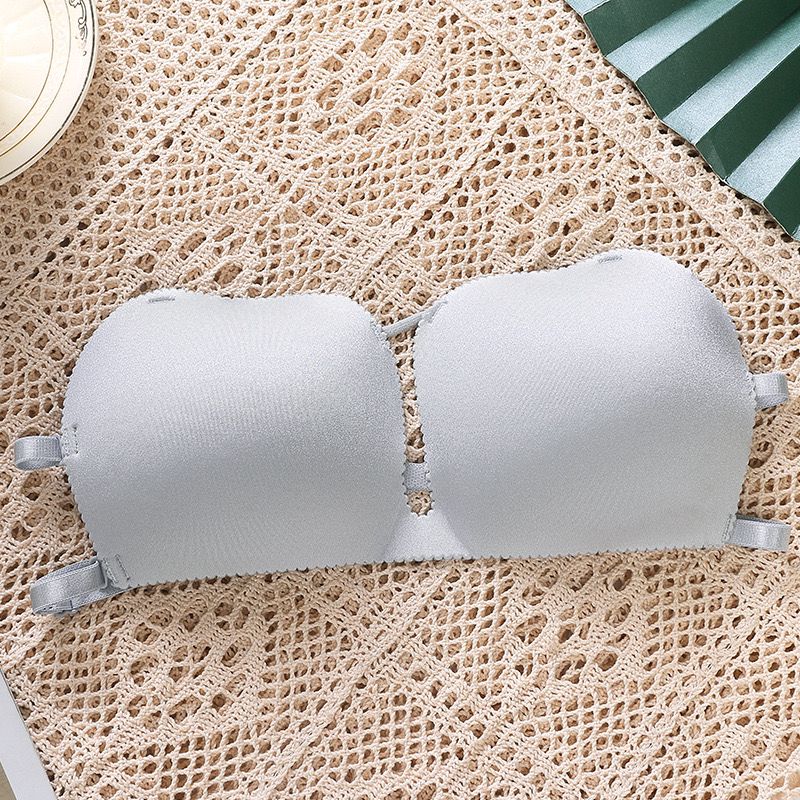 Free 1 Pc Light Padded Cute Strapless With Free Invisible Straps Strapless bra 3D20024  (suitable for small cup size)