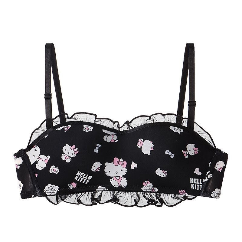 Flourish Japanese Style New Hello Kitty Print Padded Bra for girls