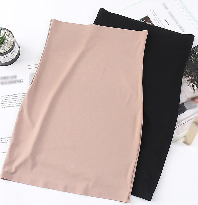 Women Seamless Slimming Half Slip Belly Control Saree Body Shaper Lifter Shapewear 29488