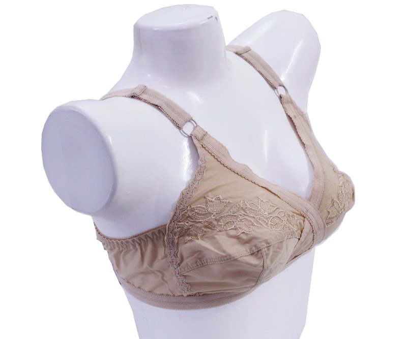 Flourish Cotton Cros Non-Padded Non-Wired Full Cover Bra