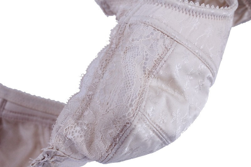 Flourish Exclusive Total Support Cotton Rich Embroidererd Bra Skin - 230496