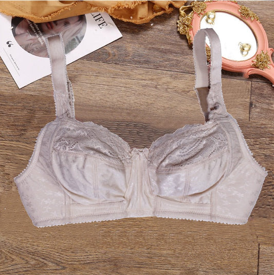 Flourish Exclusive Total Support Cotton Rich Embroidererd Bra Skin - 230496