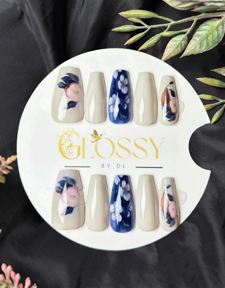GDL Nail Art-Ivory Orchard