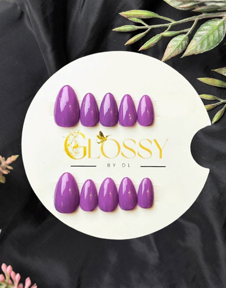 GDL Nail Art-Purple Reign