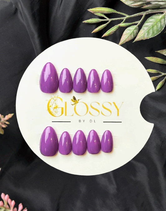 GDL Nail Art-Purple Reign